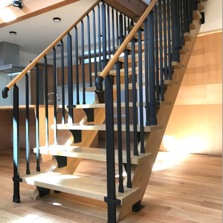 スチール製オープン手摺ユニット｜セブン工業